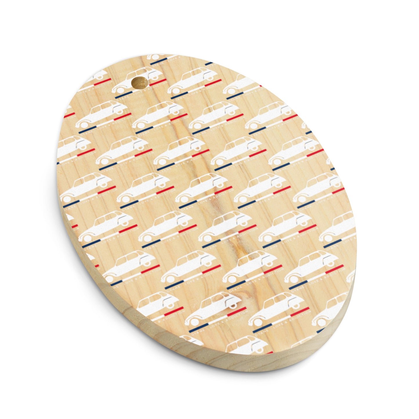 Wooden Citroën Dyane Ornament – Retro French Flair in the Home
