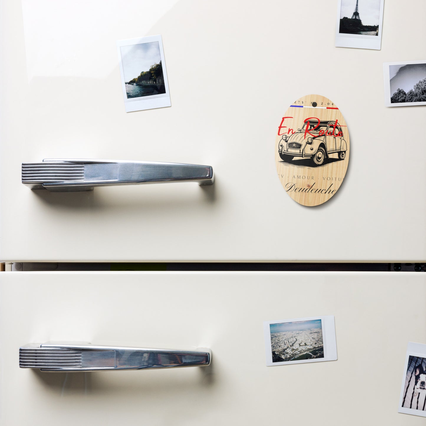 Wooden Ornament "En Route – Deudeuche"