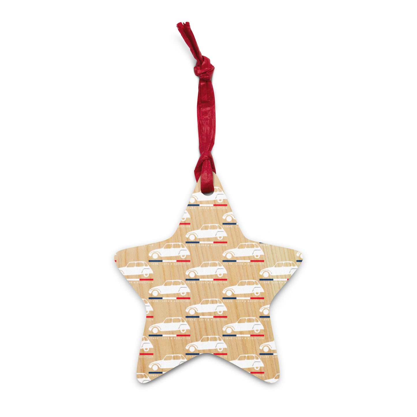 Wooden Citroën Dyane Ornament – Retro French Flair in the Home