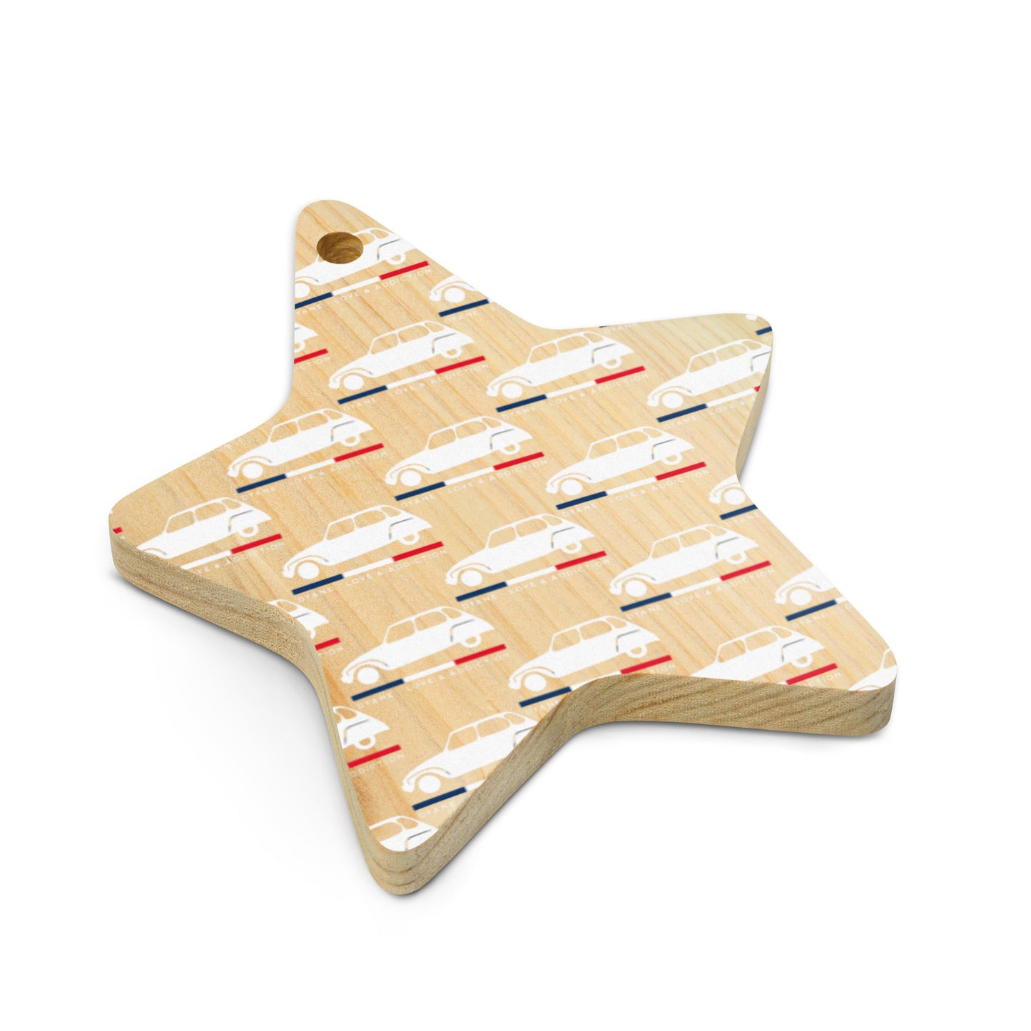 Wooden Citroën Dyane Ornament – Retro French Flair in the Home