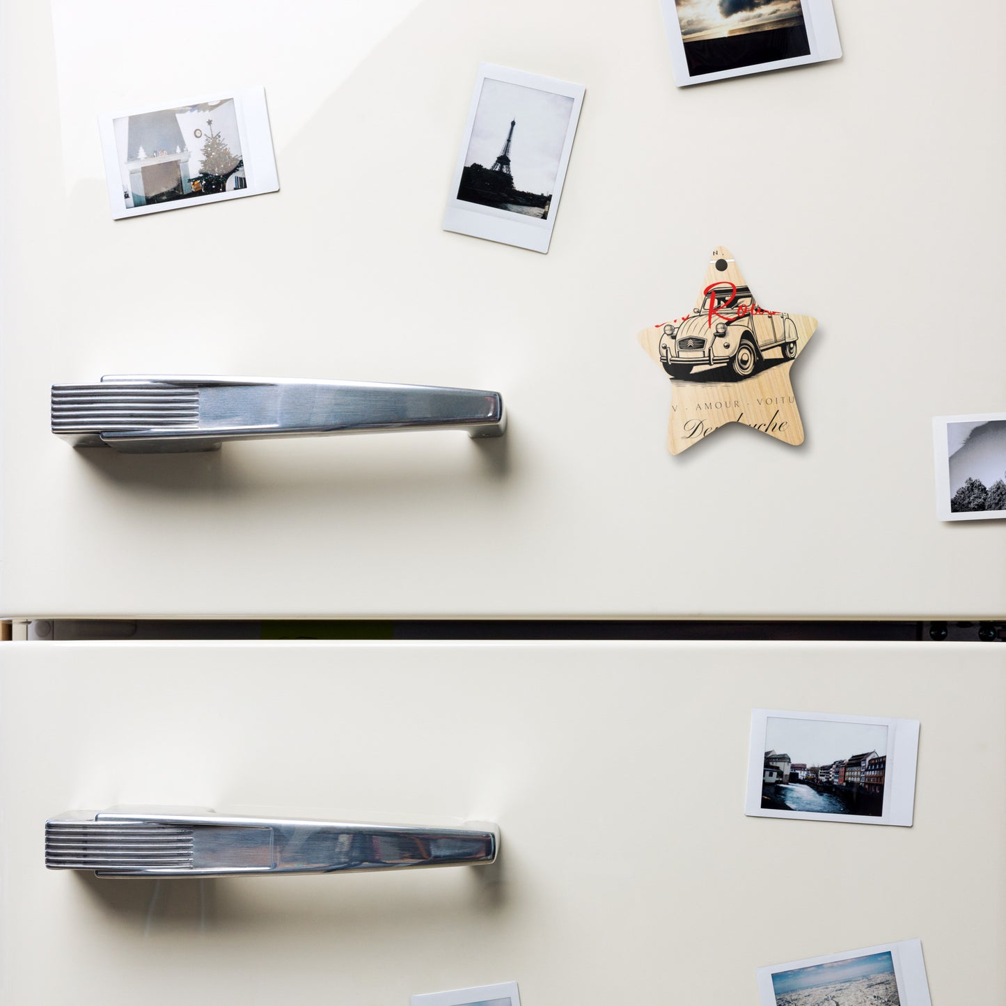 Wooden Ornament "En Route – Deudeuche"