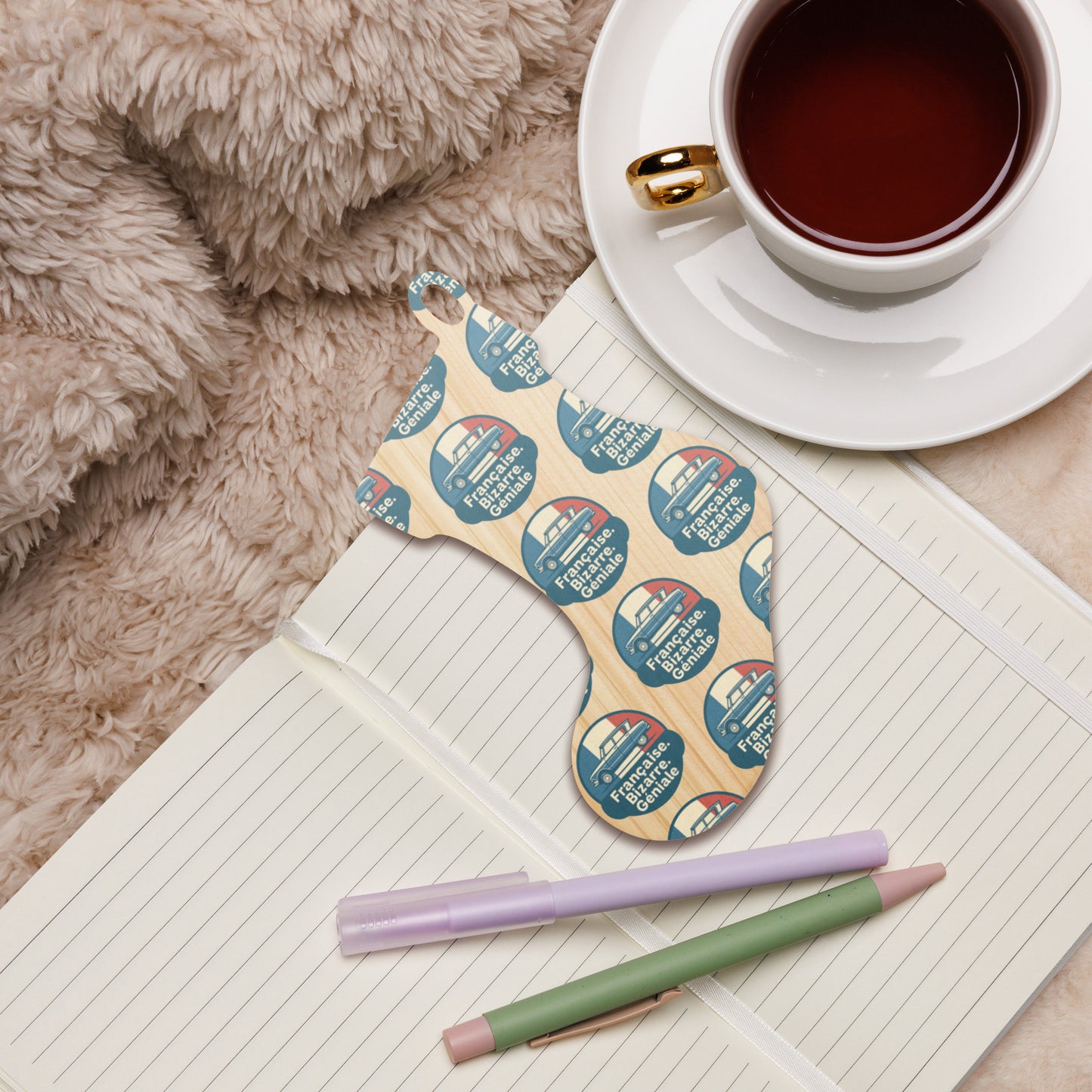 Citroën Ami 6 Christmas Ornament – French Charm with a Touch of Christmas Magic