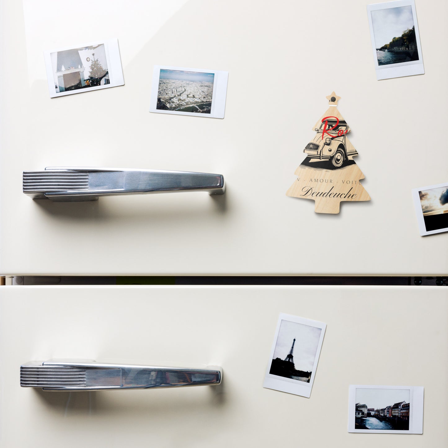 Wooden Ornament "En Route – Deudeuche"