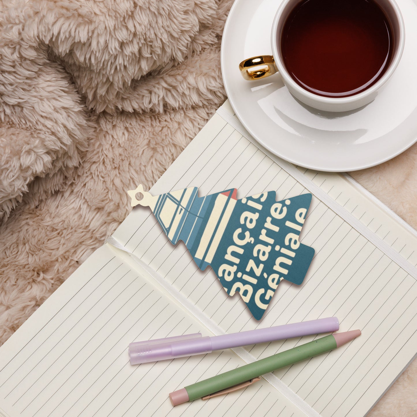 Houten (Kerst-)ornament – Citroën Ami 6 Retro Design