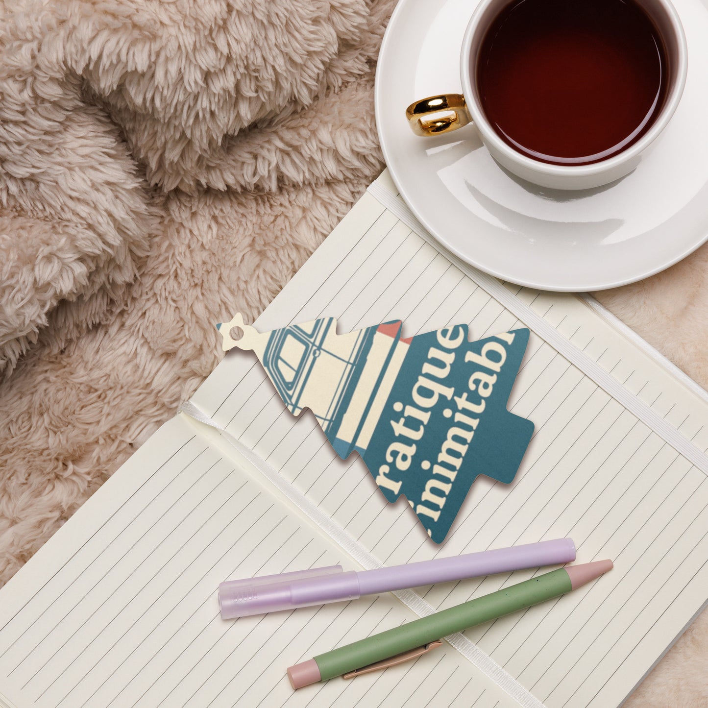 Décoration de Noël en bois – Citroën Dyane Retro Design