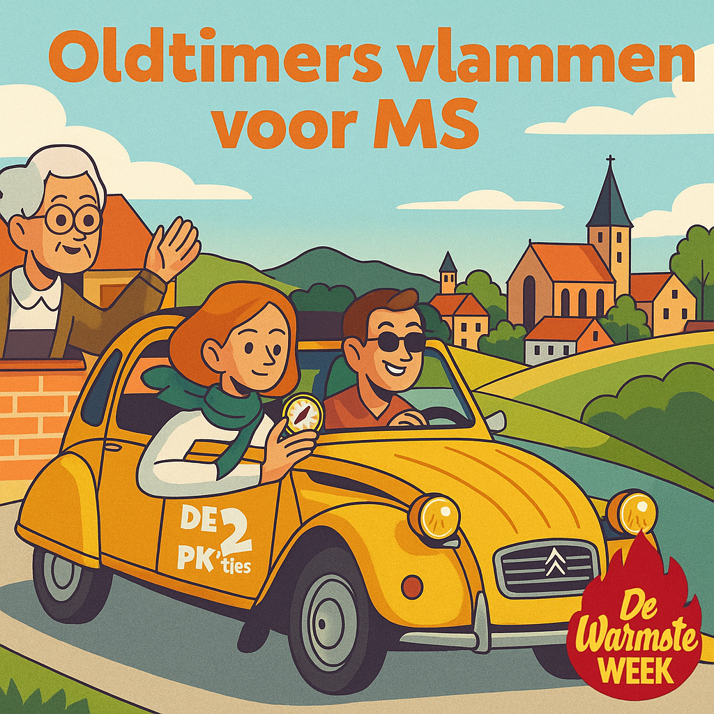 Unieke Citroën A-types Rondrit ten voordele van de Belgische MS-Liga op 30 november 2025