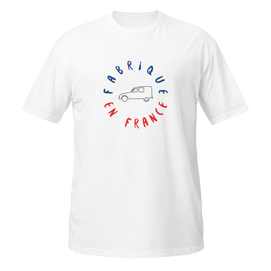 Fabriqué en France Citroën Acadiane T-shirt unisexe - Blanc
