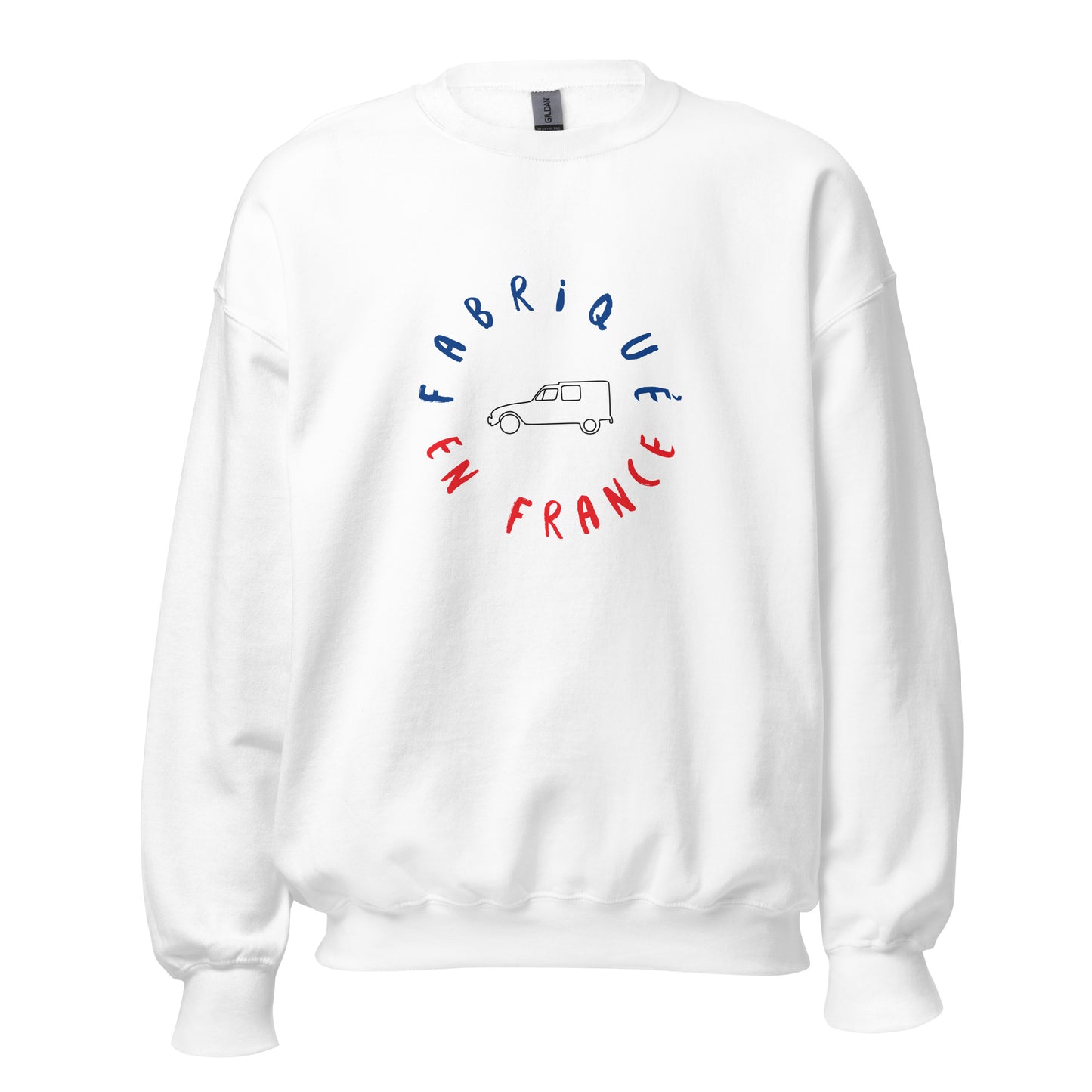 Fabriqué en France Citroën Acadiane sweatshirt Unisex - White