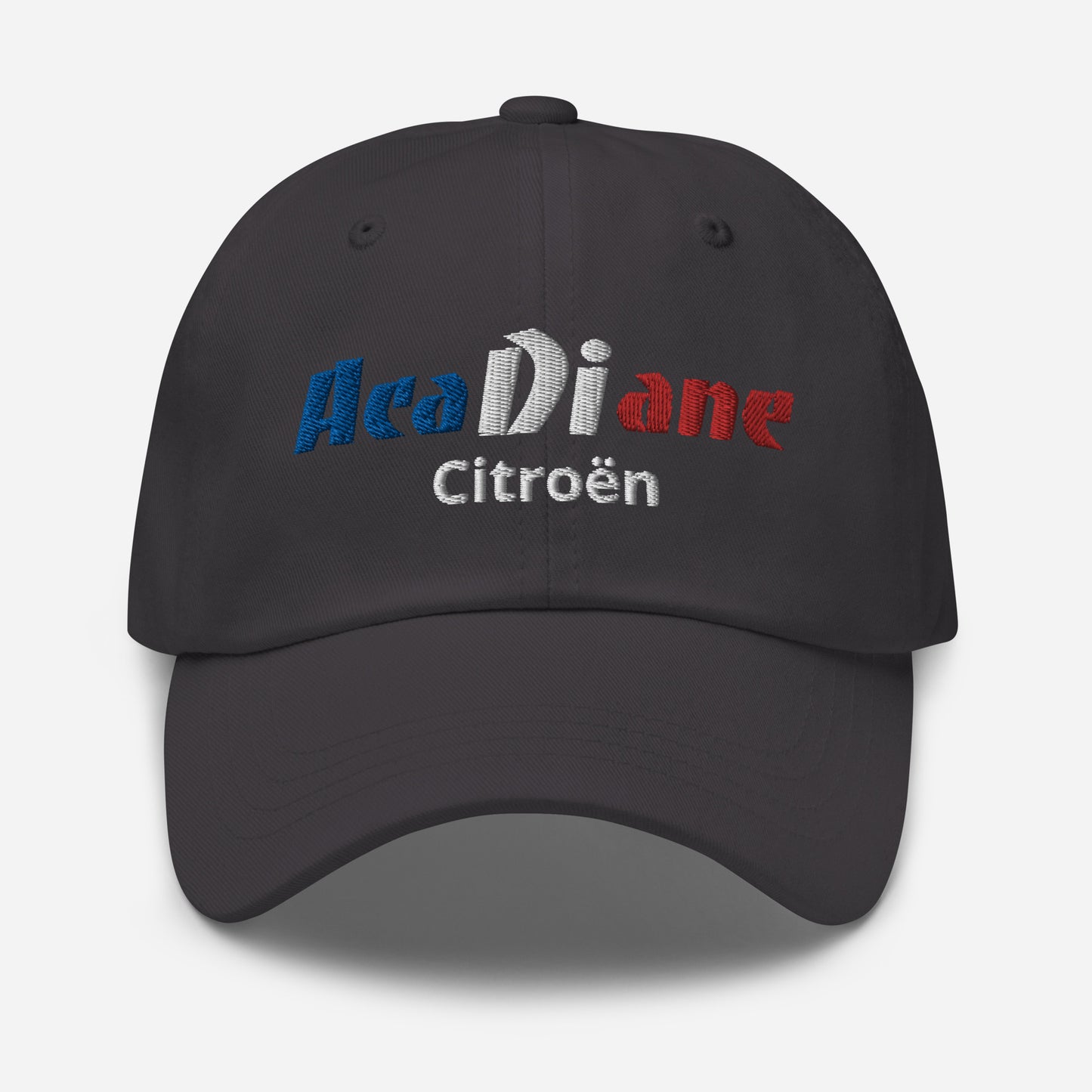 Embroidered Citroën Acadiane cap - Black, Navy or Grey