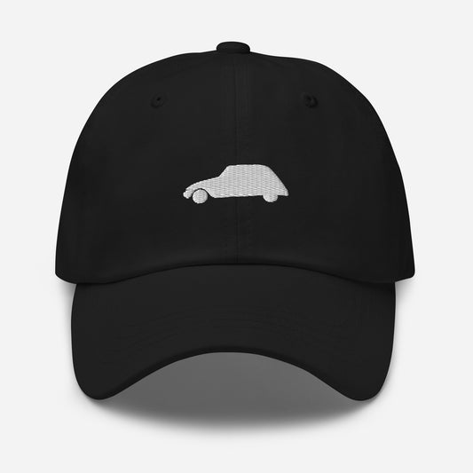 Embroidered dad hat Citroën Dyane - Black, Dark Grey, Navy or Cranberry