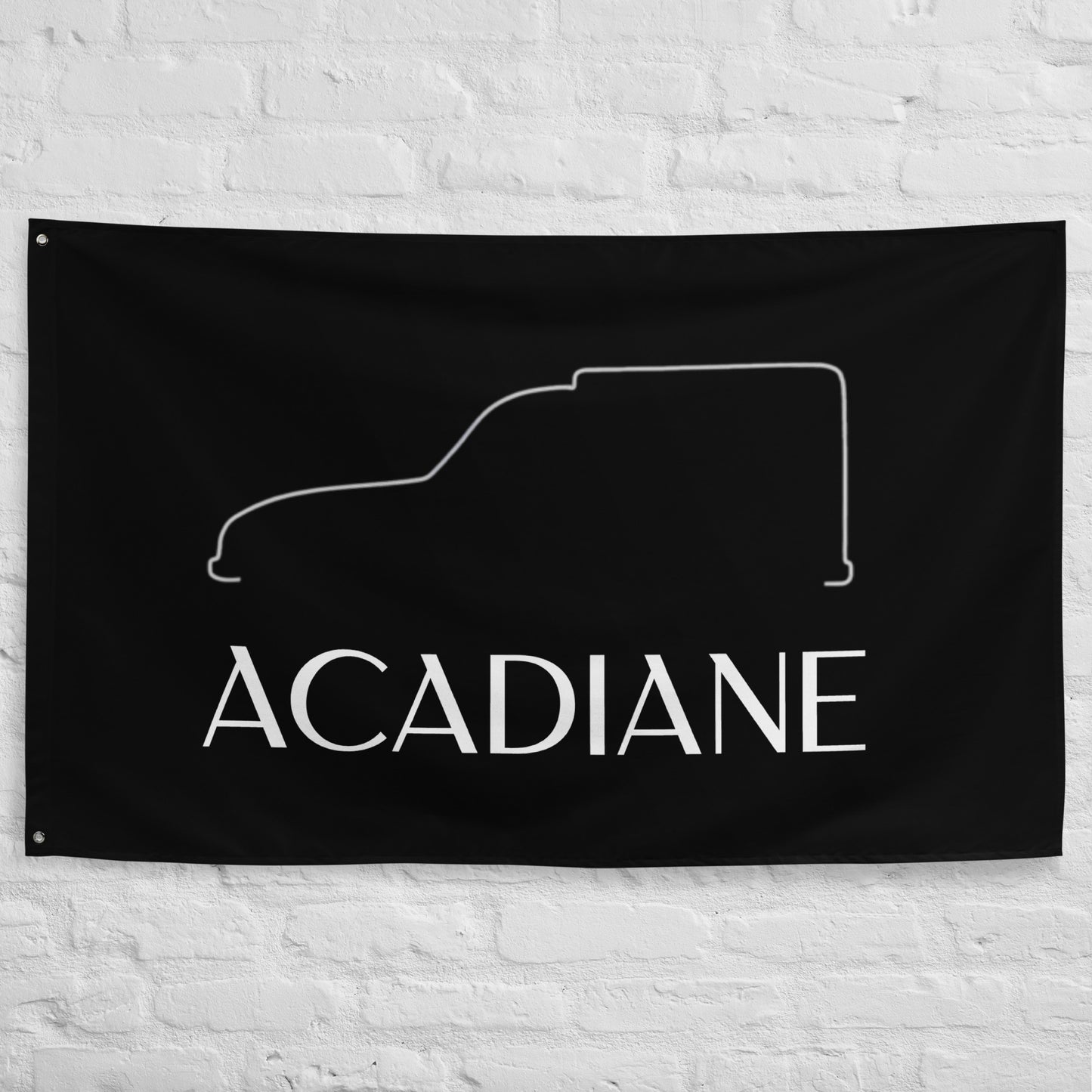 Spandoek “Acadiane” – Silhouette Collectie Citroën Acadiane Lijnkunst