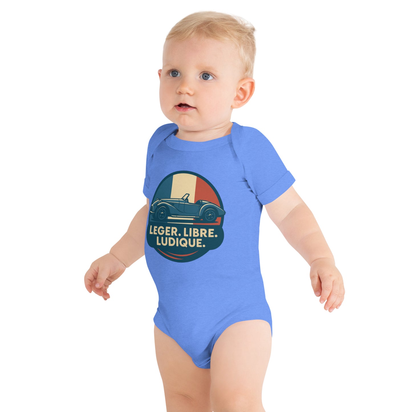 👶 Mini-Motorliefhebber – Retro Burton Babyromper