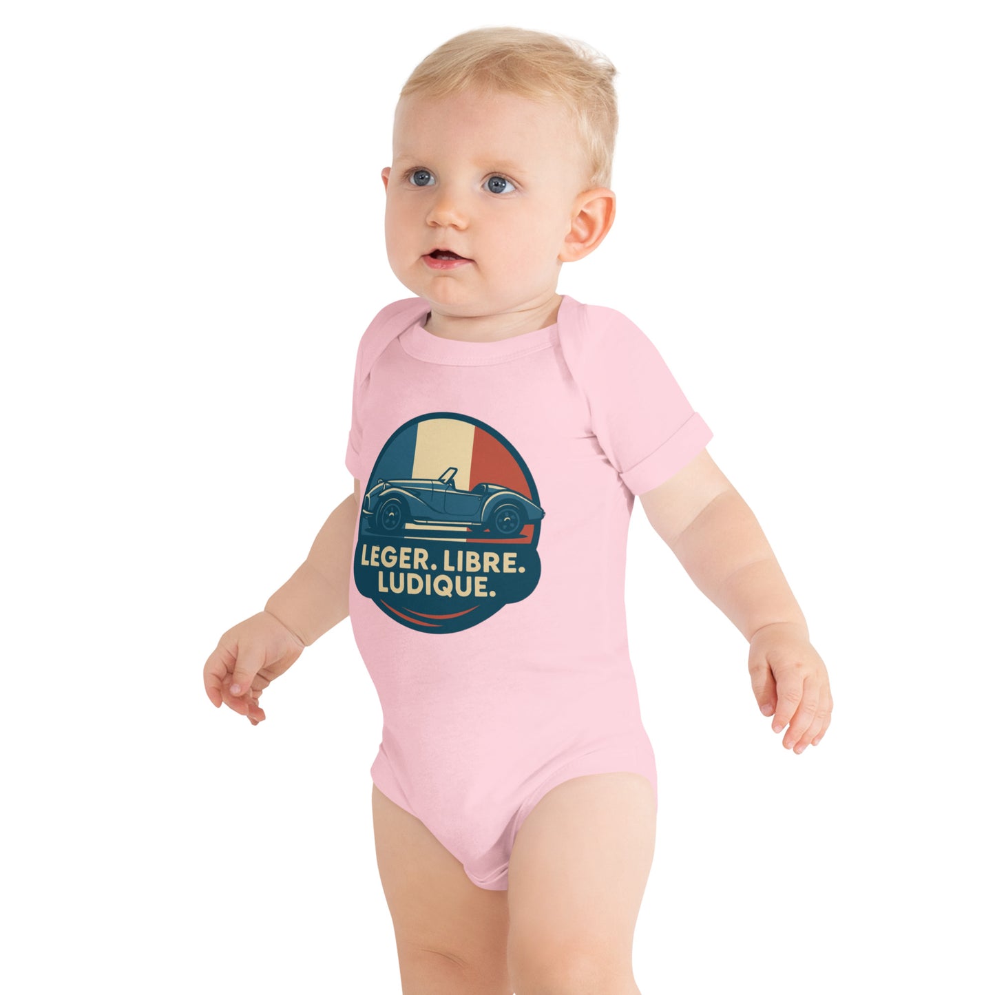 👶 Mini-Motorliefhebber – Retro Burton Babyromper