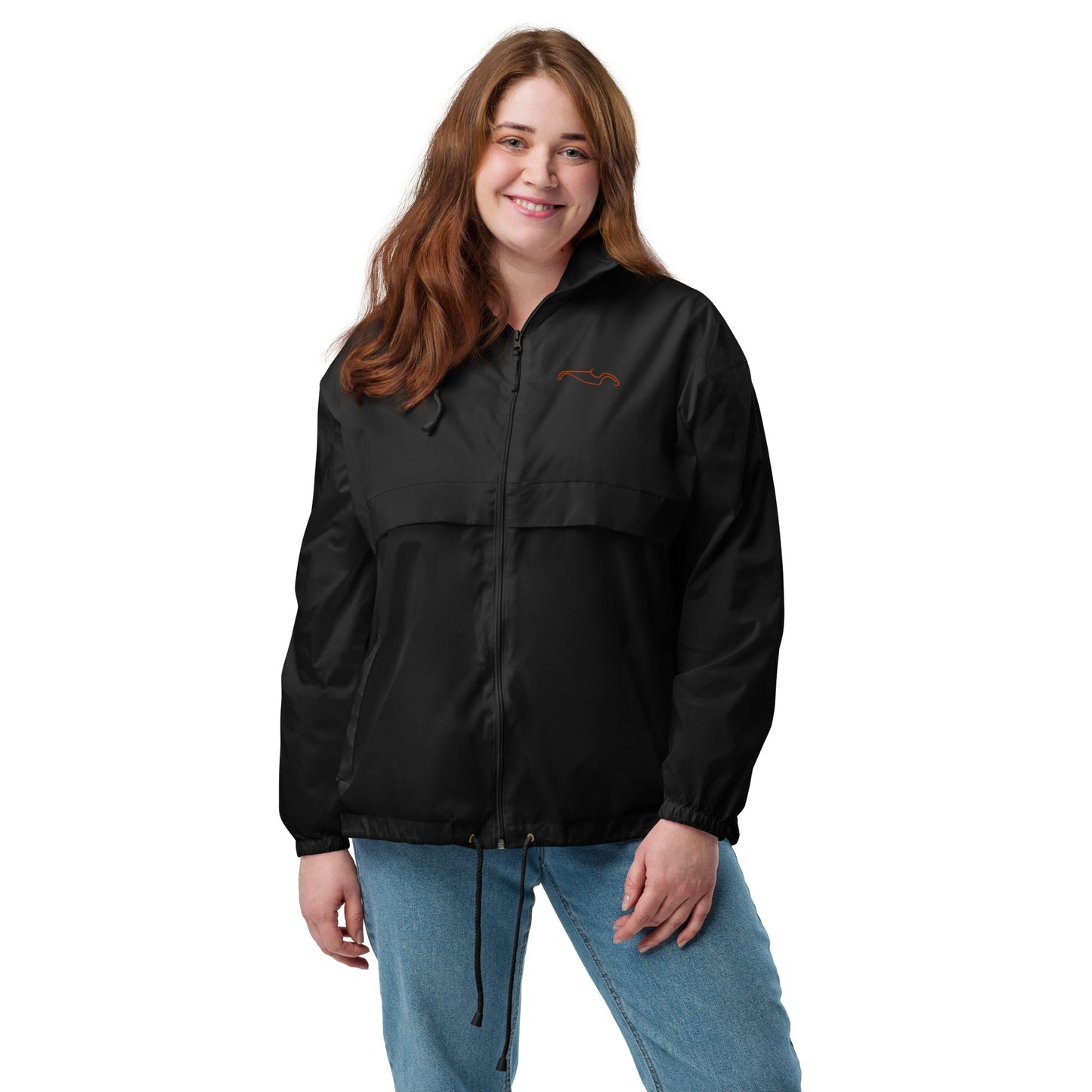 Unisex Lichtgewicht Windbreaker – Silhouette Collectie Burton Sportscar Lijnkunst