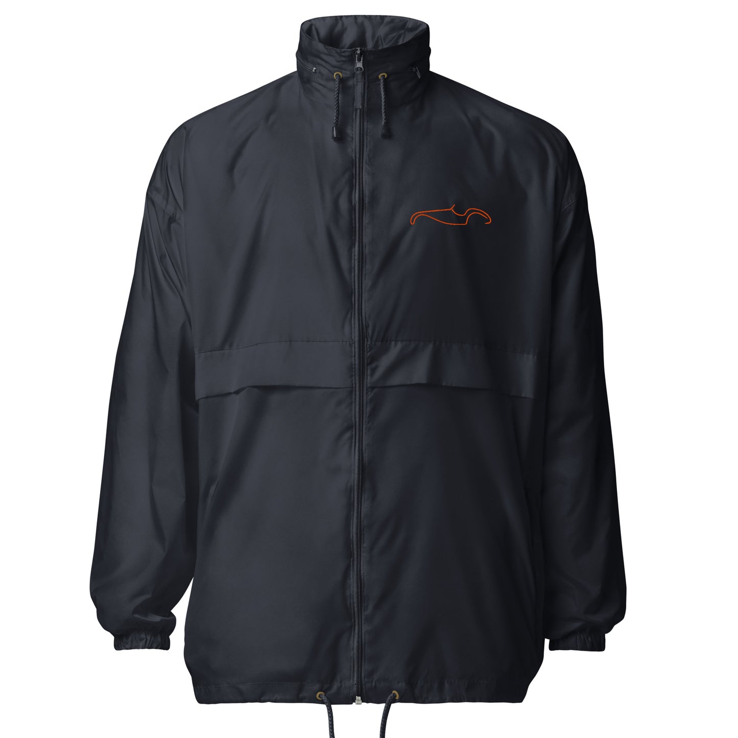 Unisex Lichtgewicht Windbreaker – Silhouette Collectie Burton Sportscar Lijnkunst