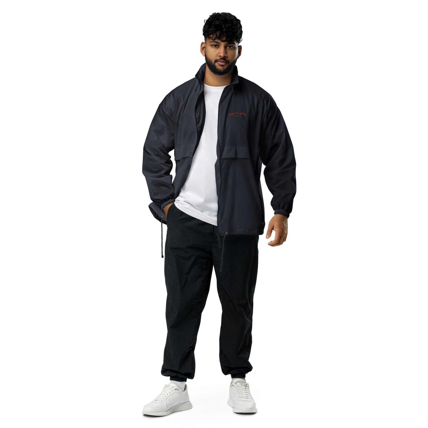 Unisex Lichtgewicht Windbreaker – Silhouette Collectie Burton Sportscar Lijnkunst
