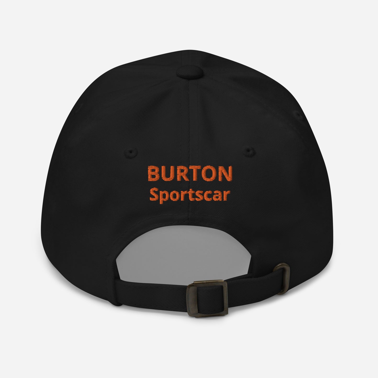 White 3D Puff embroidered cap (front and back) Burton - Black, Navy, Red, Beige, L.Blue or White