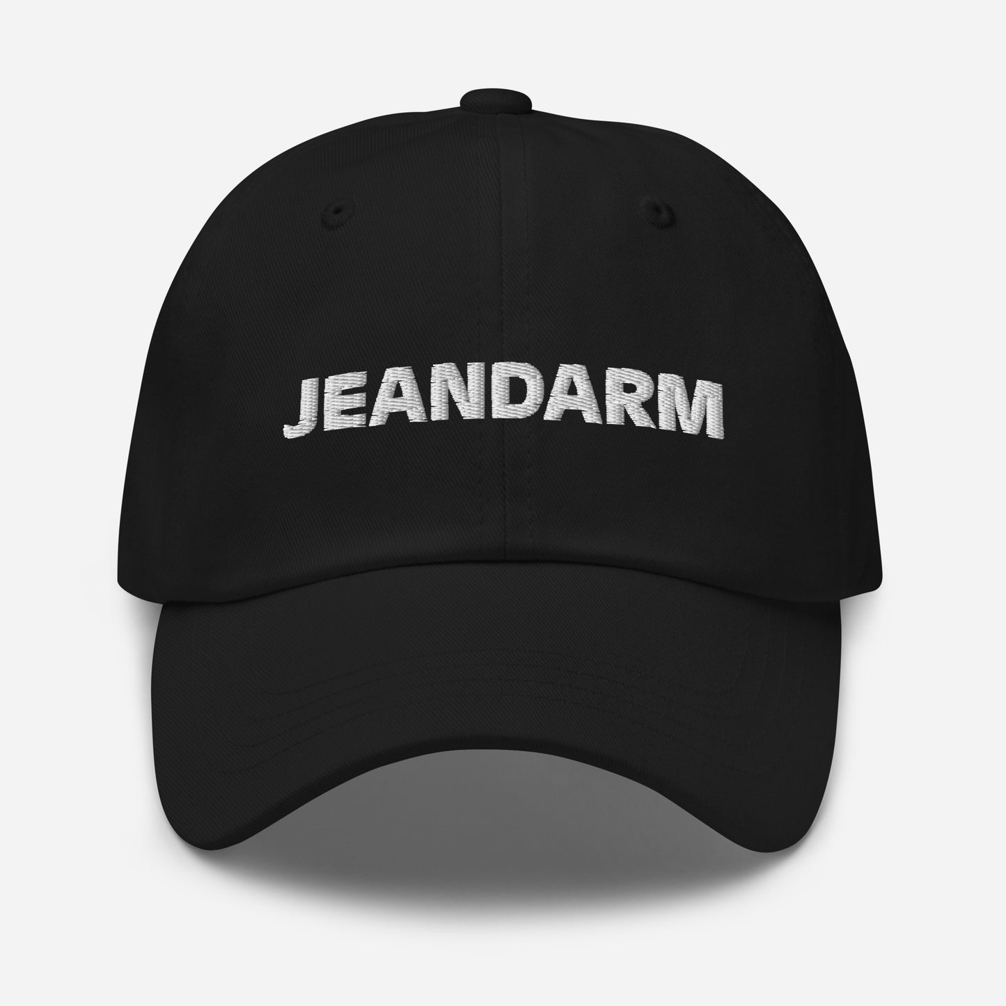 JEANDARM Embroidered Cap - Black, Navy, Red, Gray or L.Blue