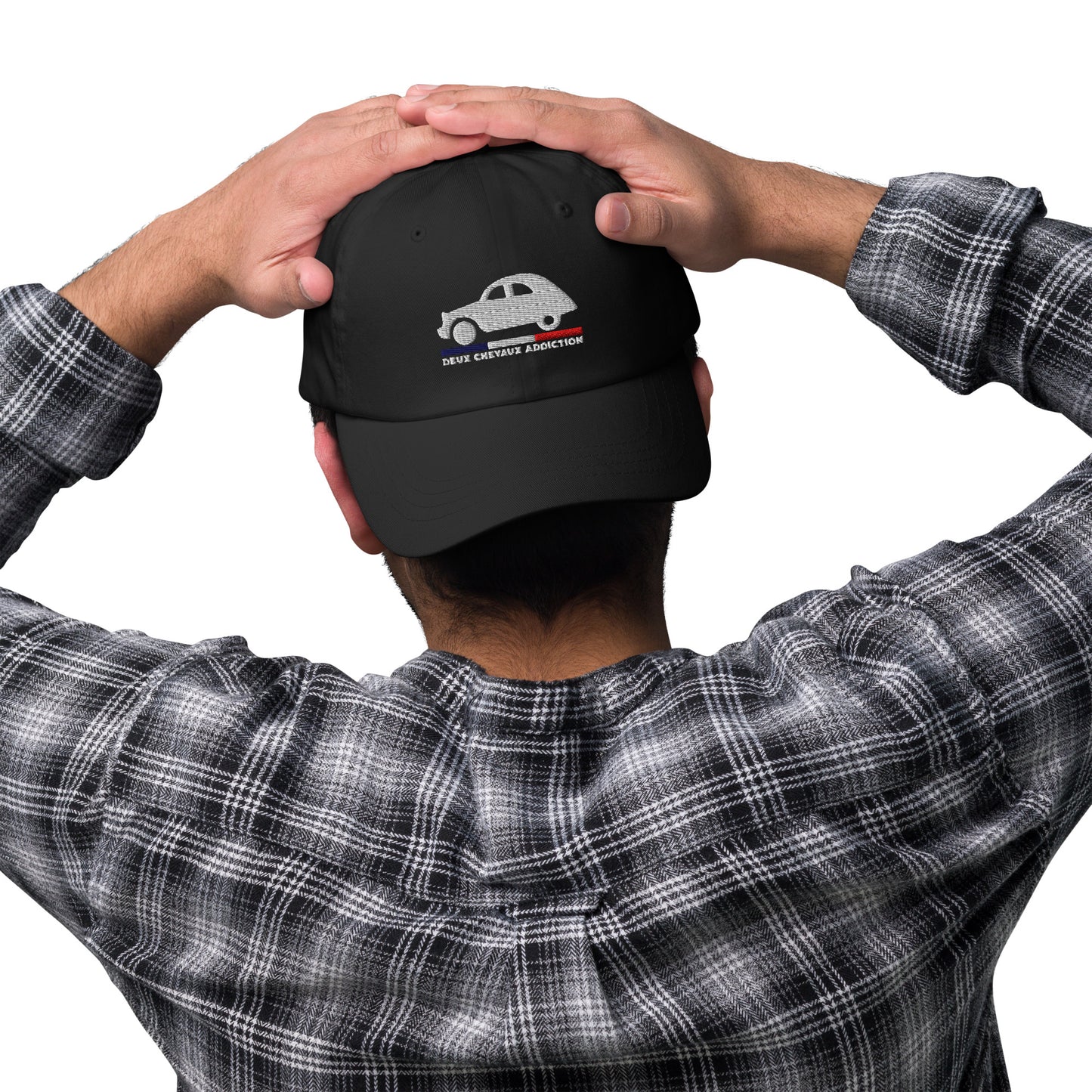 🧢 Dad Cap “Deux Chevaux Addiction” | Citroën 2CV Retro Stijl