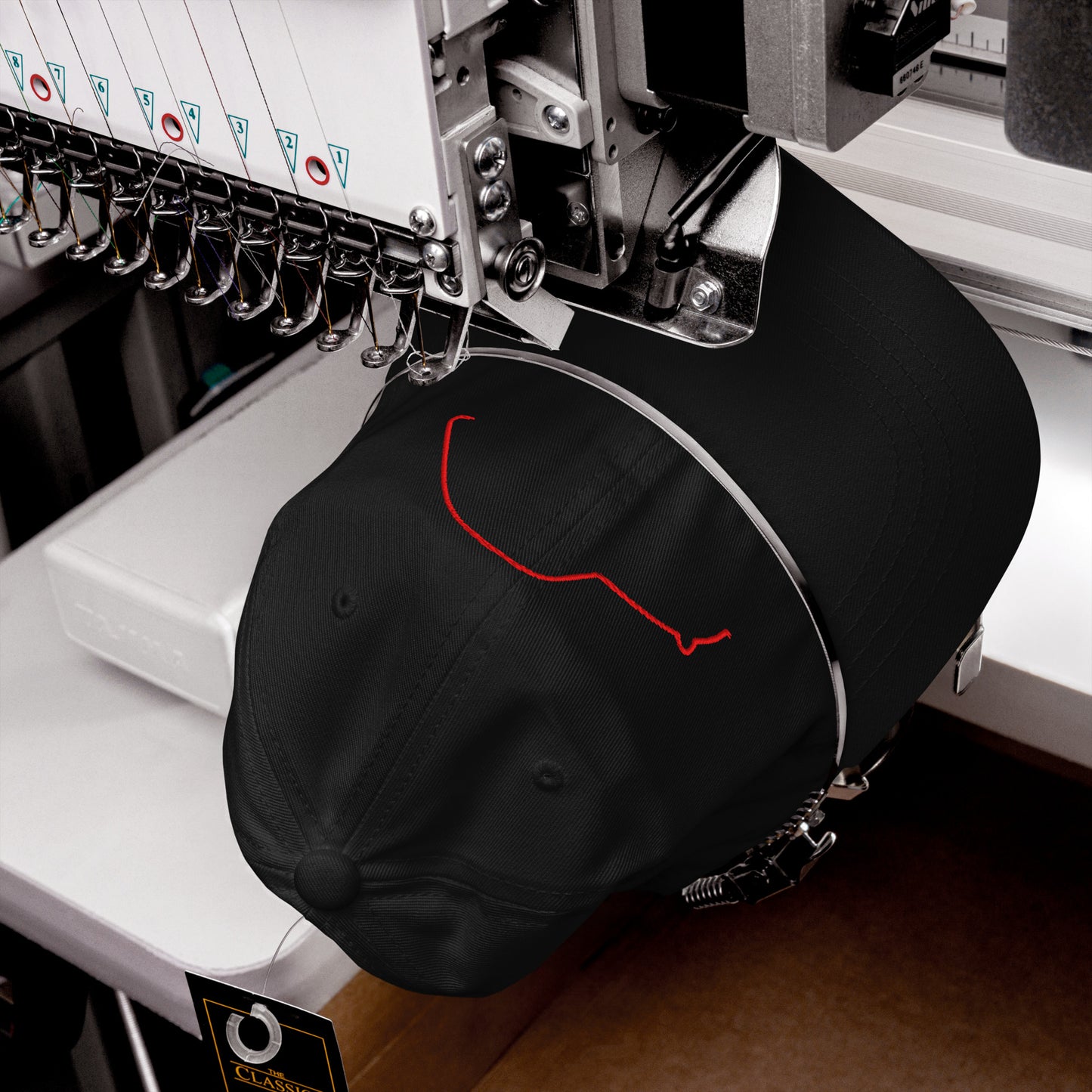 Premium Chino Pet – Silhouette Collectie: Citroën 2CV Lijnkunst