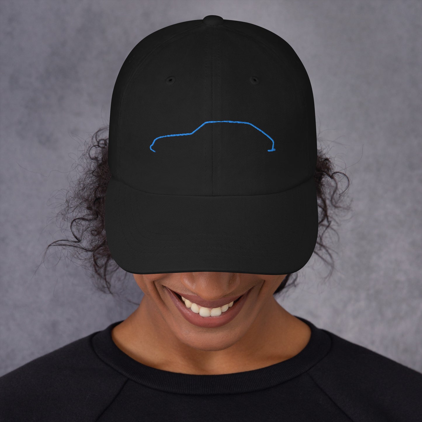 Premium Chino Cap – Silhouette Collection: Citroën Ami8 Line Art
