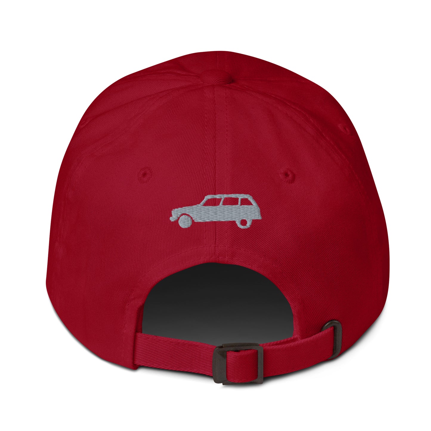 Une casquette brodée L'Aise avec un AMI8 brodé au DOS - Noir, Marine, Rouge, Gris, L.Bleu ou Blanc