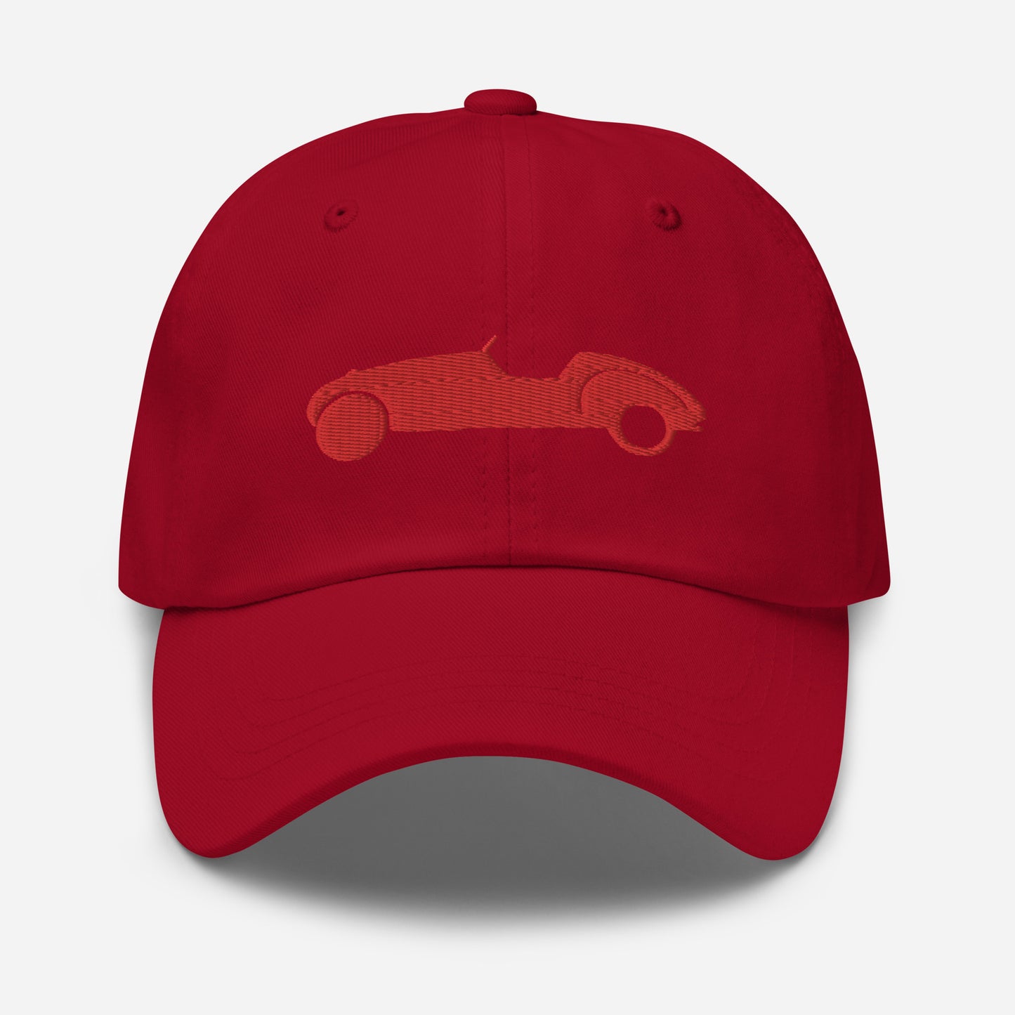 Red 3D Puff embroidered cap (front and back) Burton - Red or White