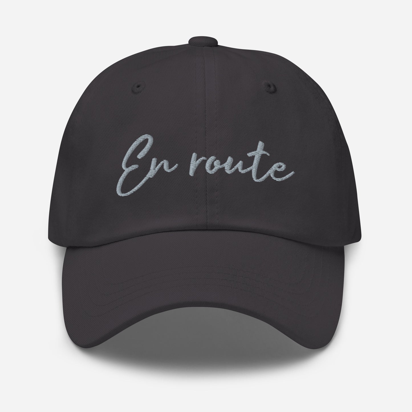 En Route Embroidered (front and back) 2cv cap - Black, Navy, Red, Grey, L.Blue or White