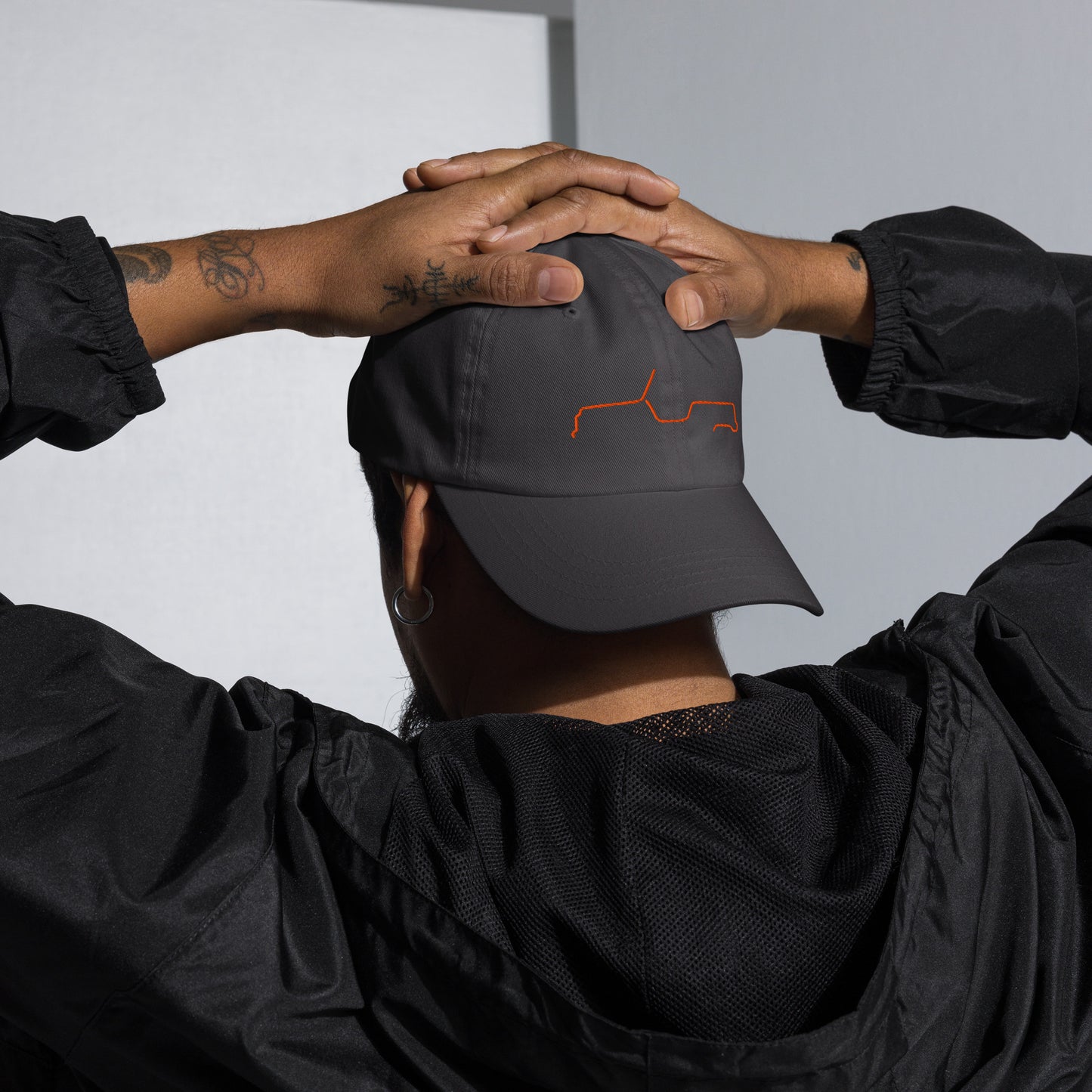 Lightweight cap – Silhouette Collection: Citroën Méhari Line Art