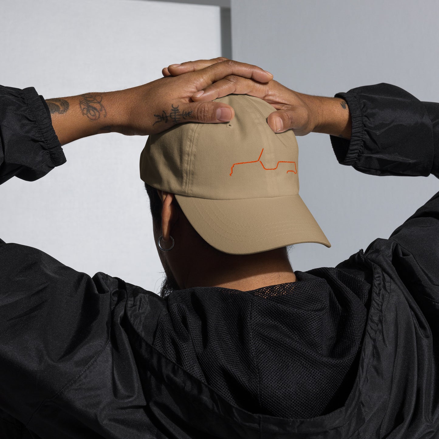 Lightweight cap – Silhouette Collection: Citroën Méhari Line Art