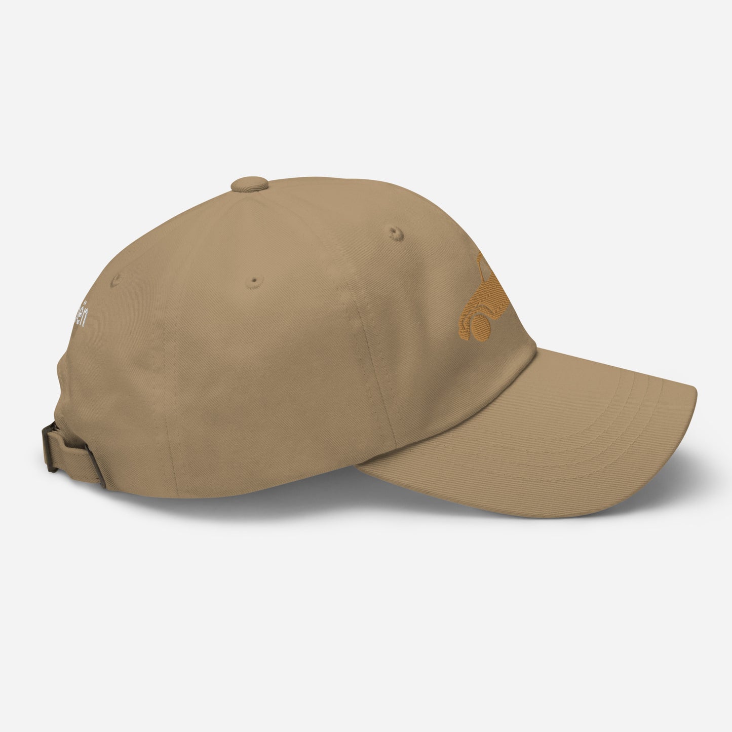 Casquette brodée 3D Puff Beige (devant et derrière) Citroën Dyane - Marine, Bleu L. ou Blanc