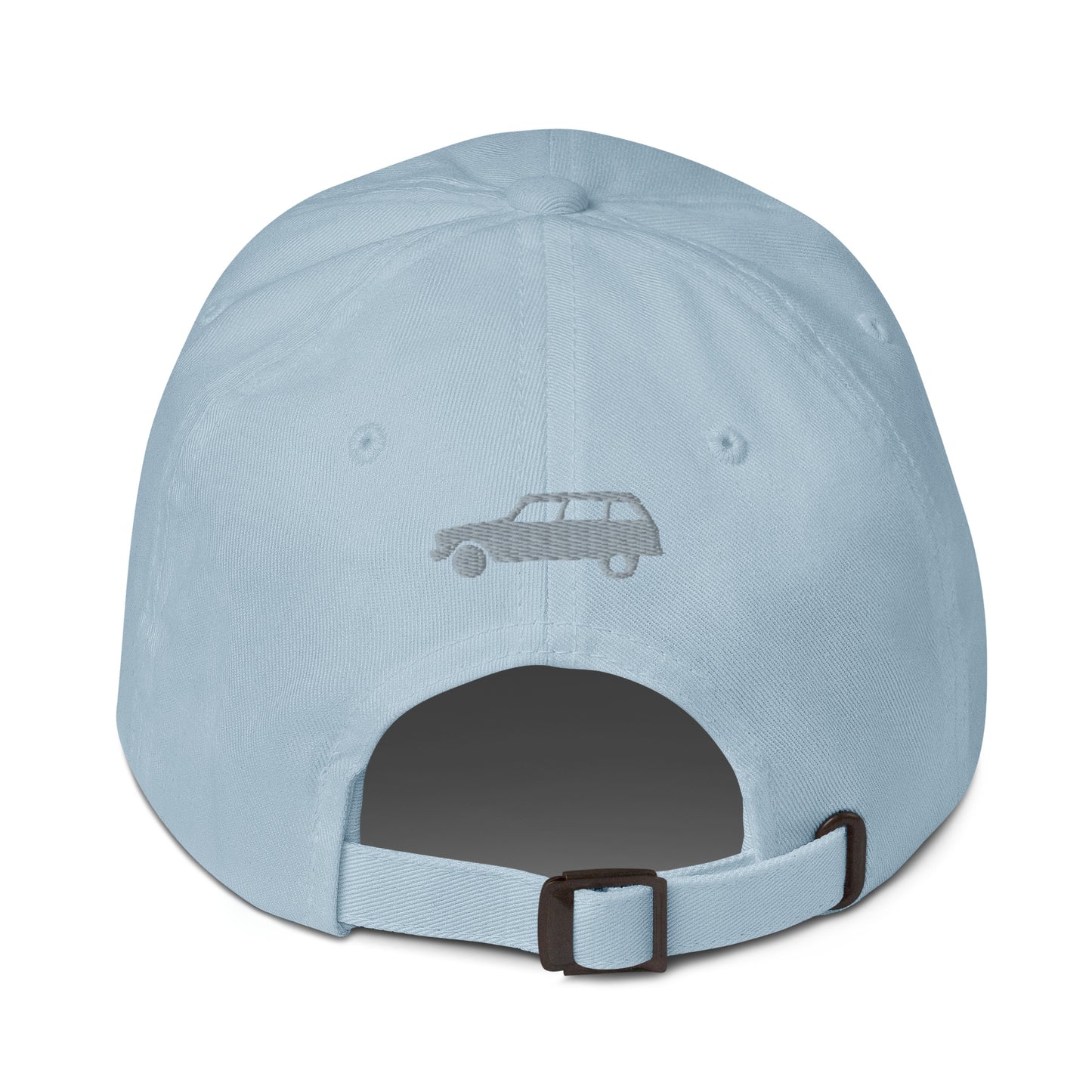 Une casquette brodée L'Aise avec un AMI8 brodé au DOS - Noir, Marine, Rouge, Gris, L.Bleu ou Blanc