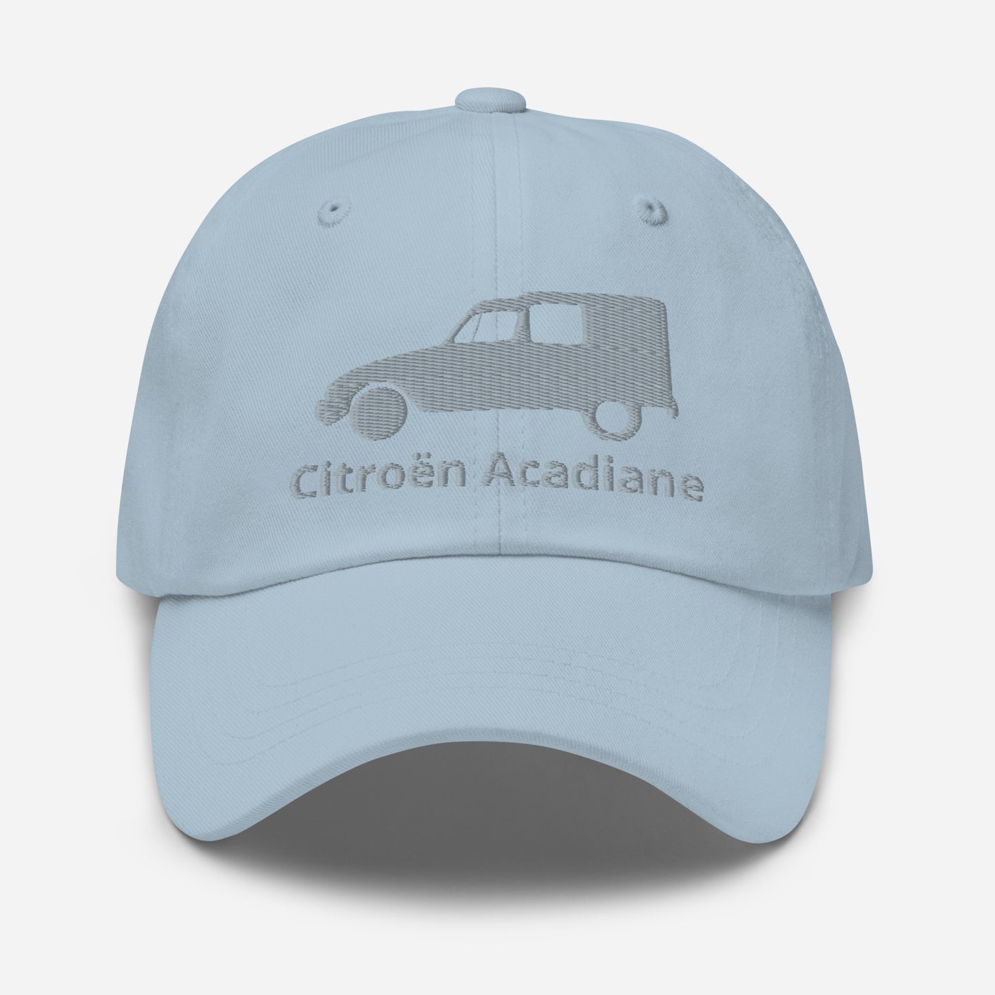 Geborduurde Citroën Acadiane pet - Zwart, Navy, Rood, Grijs, L.Blauw of Wit