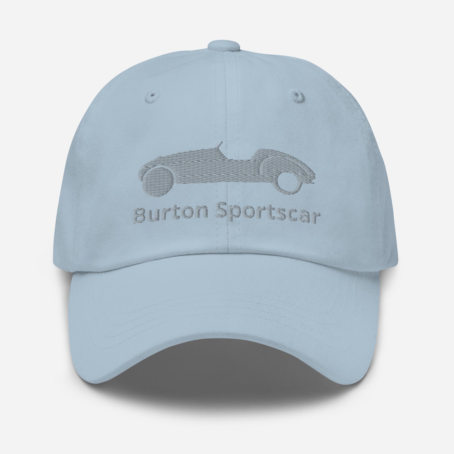 Geborduurde Burton Sportscar pet - Zwart, Navy, Rood, Grijs, L.Blauw of Wit