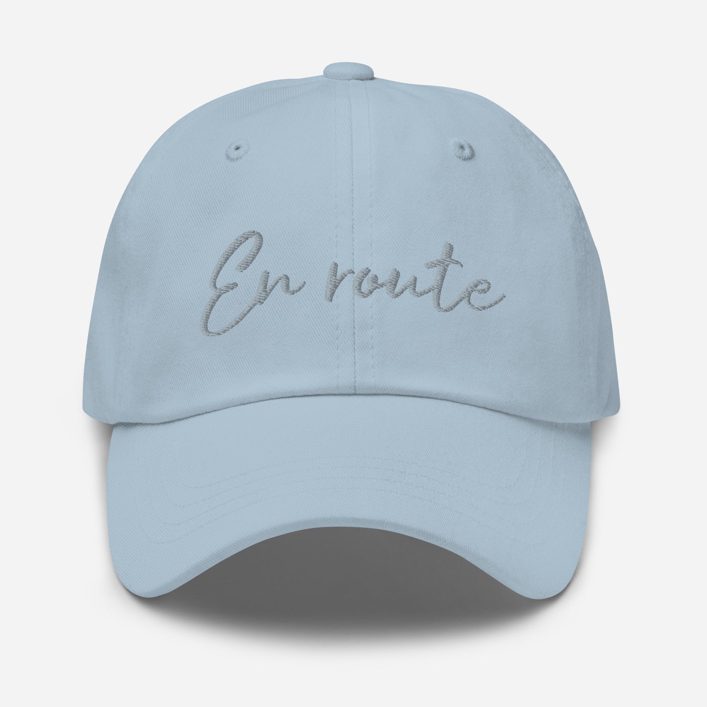 Casquette Burton brodée (avant et arrière) En Route - Noir, Marine, Rouge, Gris, L. Bleu ou Blanc