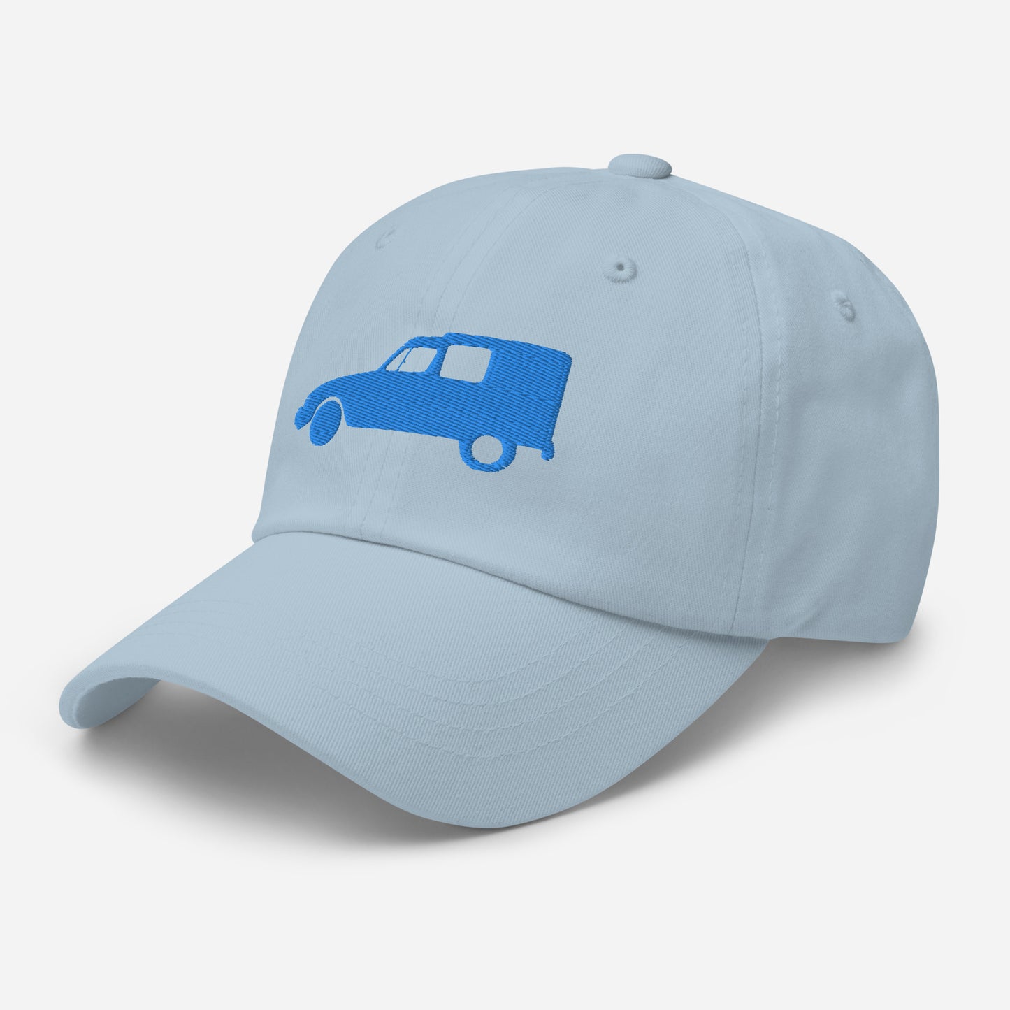 Casquette brodée Bleu 3D Puff (avant et arrière) Citroën Acadiane - Noir, Marine, L.Blue ou Blanc