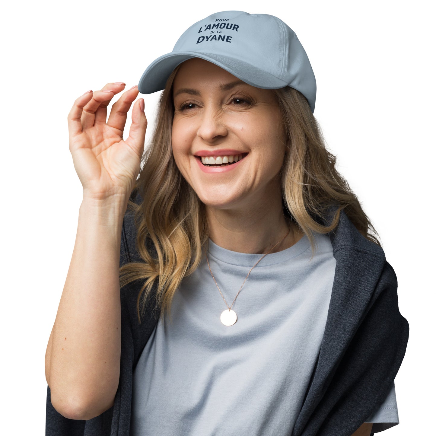 L’amour Dad Cap – Casquette à Illustration Typographique « Pour l’Amour de la Dyane »