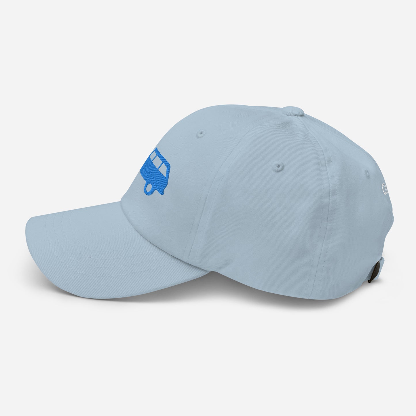 Blue 3D Puff embroidered cap (front and back) Citroën Ami8 - Navy, L.Blue or White