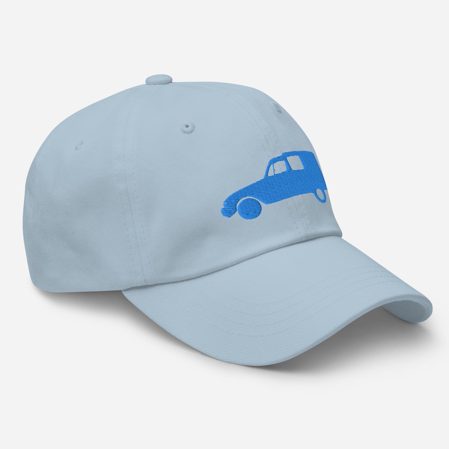 Blue 3D Puff embroidered cap (front and back) Citroën Acadiane - Black, Navy, L.Blue or White