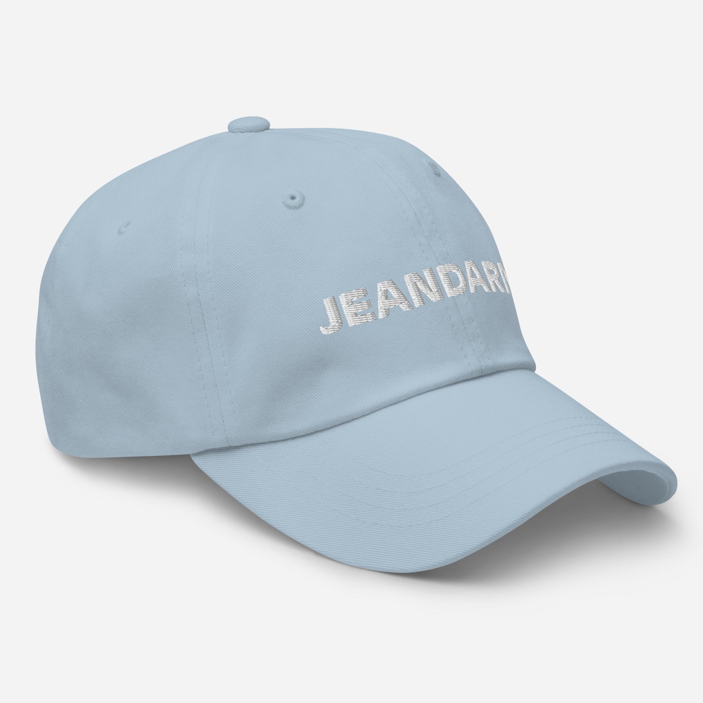 JEANDARM Embroidered Cap - Black, Navy, Red, Gray or L.Blue