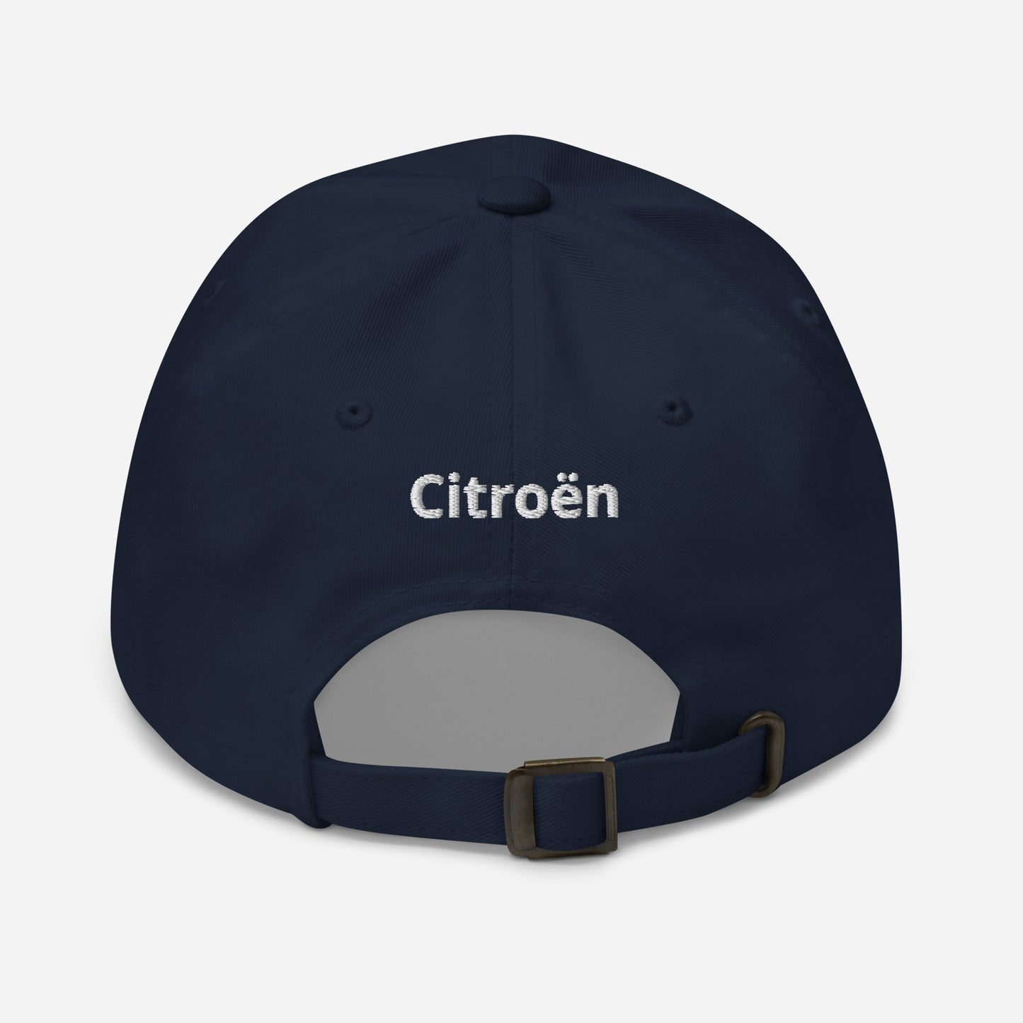 Blauw 3D Puff geborduurde pet (voor en achter) Citroën Ami8 - Navy, L.Blauw of Wit