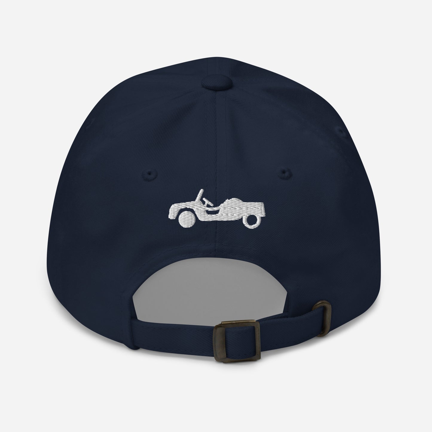 Joie de Vivre Casquette brodée avec une MEHARI brodée au DOS disponible en Noir, Marine, Rouge, Gris, Kaki ou Blanc