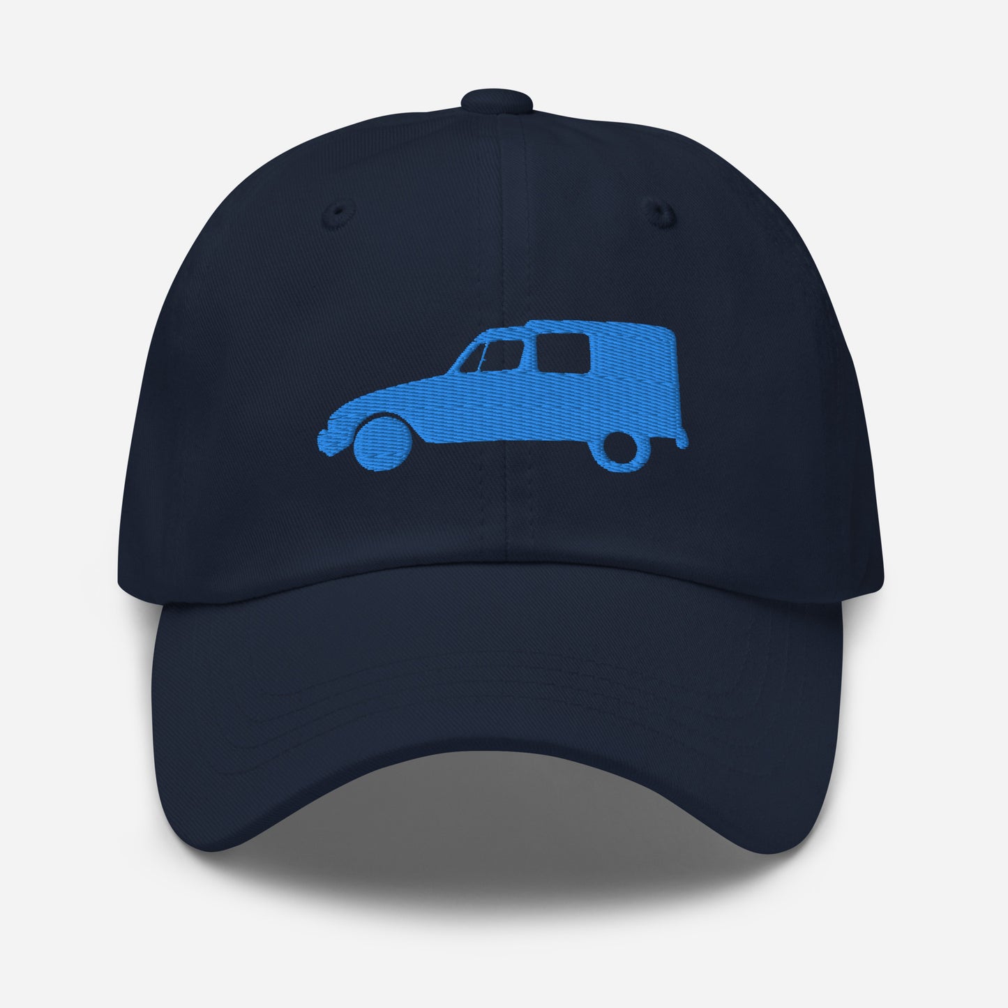 Casquette brodée Bleu 3D Puff (avant et arrière) Citroën Acadiane - Noir, Marine, L.Blue ou Blanc