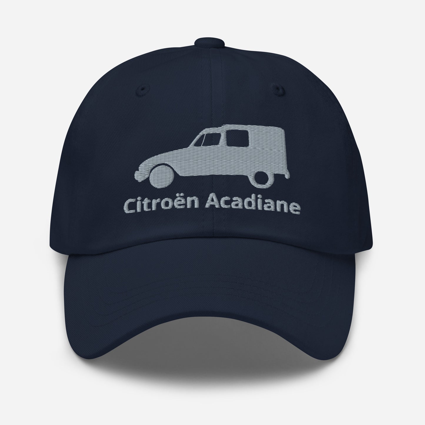 Geborduurde Citroën Acadiane pet - Zwart, Navy, Rood, Grijs, L.Blauw of Wit