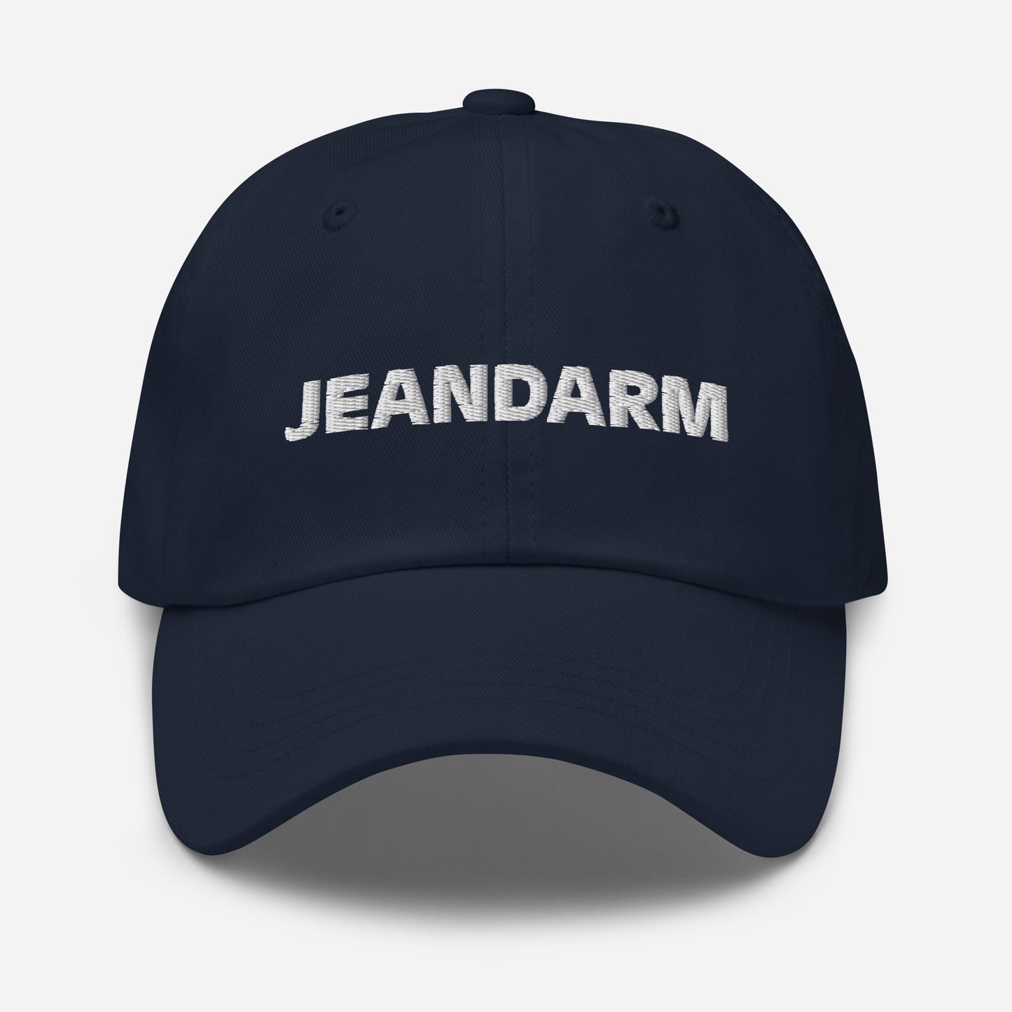 JEANDARM Embroidered Cap - Black, Navy, Red, Gray or L.Blue