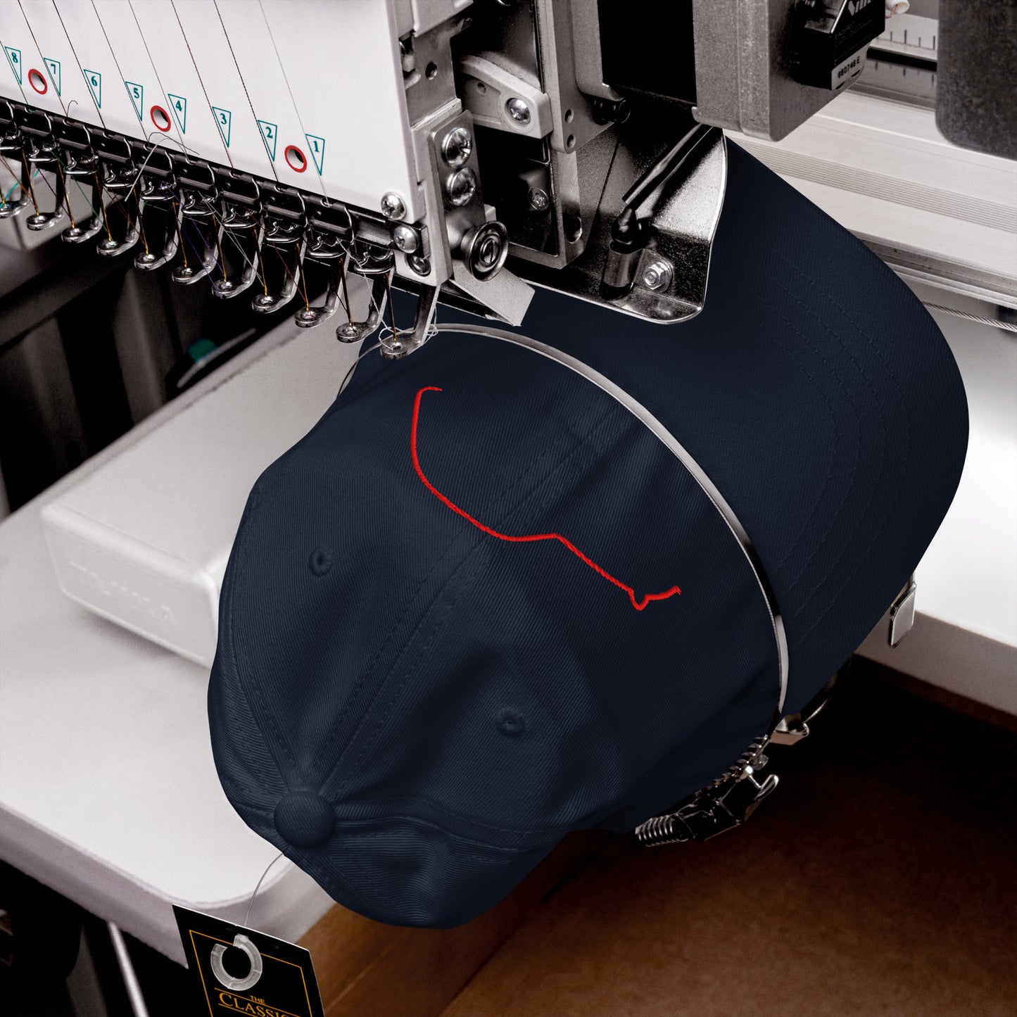 Premium Chino Pet – Silhouette Collectie: Citroën 2CV Lijnkunst
