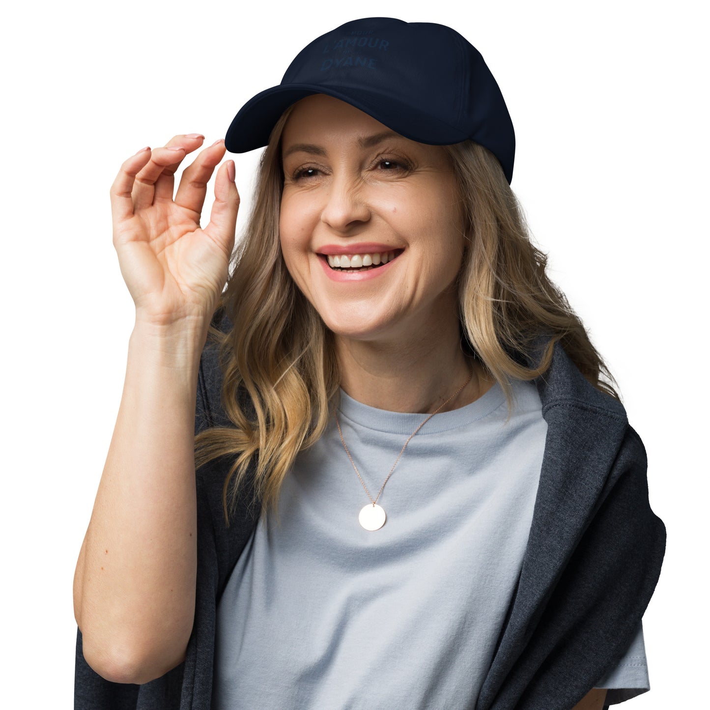 L’amour Dad Cap – Casquette à Illustration Typographique « Pour l’Amour de la Dyane »
