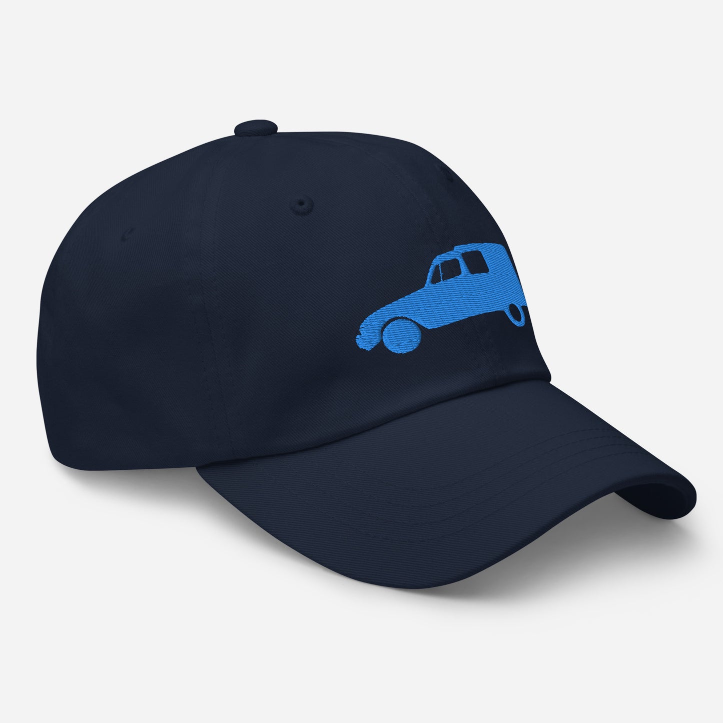 Blue 3D Puff embroidered cap (front and back) Citroën Acadiane - Black, Navy, L.Blue or White