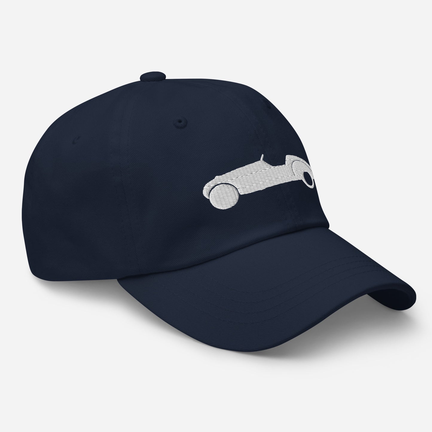 White 3D Puff embroidered cap (front and back) Burton - Black, Navy, Red, Beige, L.Blue or White