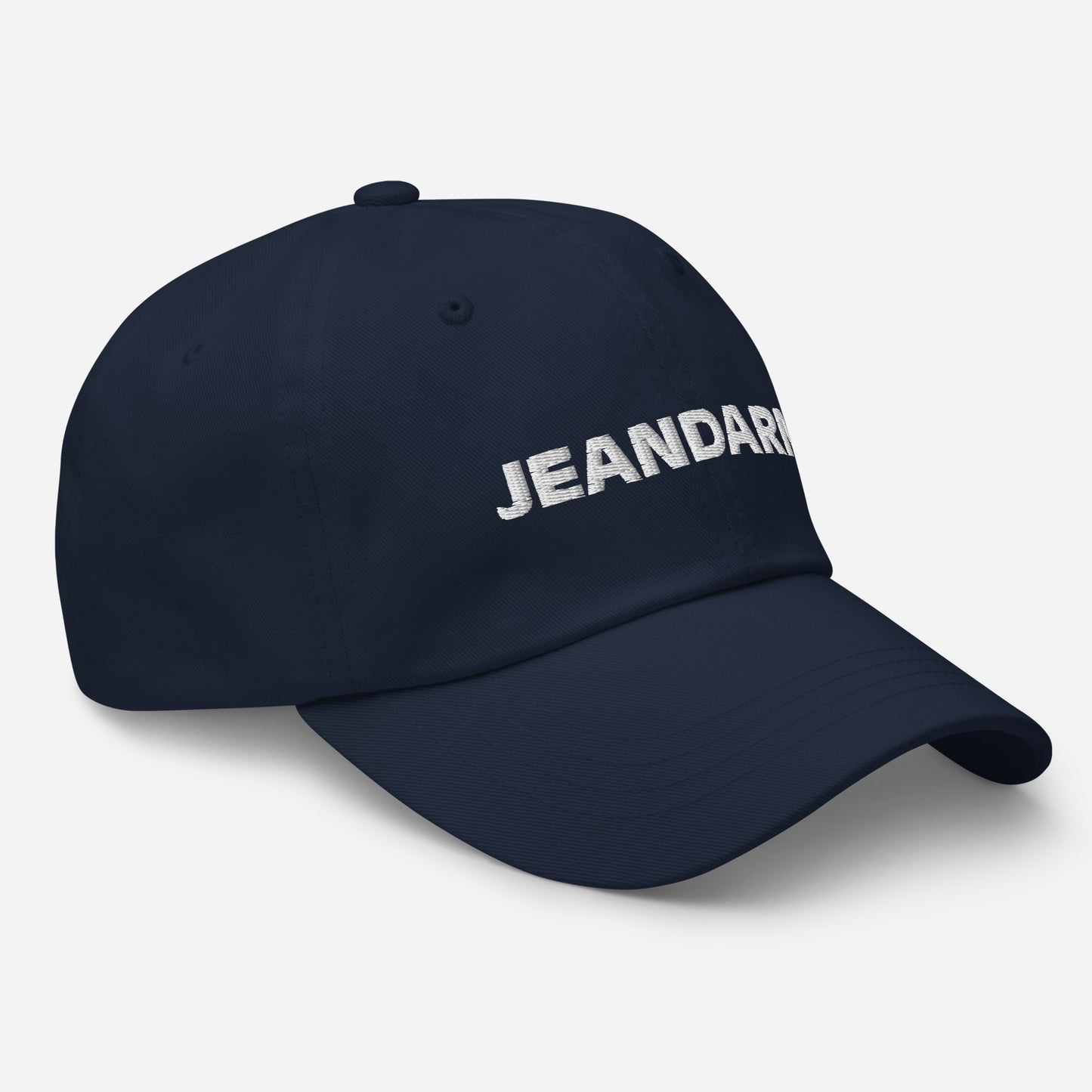 JEANDARM Embroidered Cap - Black, Navy, Red, Gray or L.Blue